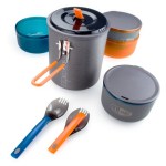 Camping pots and utensils Camping pots and utensils