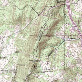 topography map appalachian trail