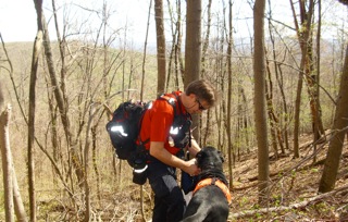 Search and Rescue K9 with Handler 